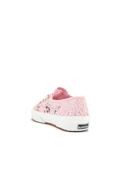 Shop Superga 2750 Macrame Sneaker In Pink