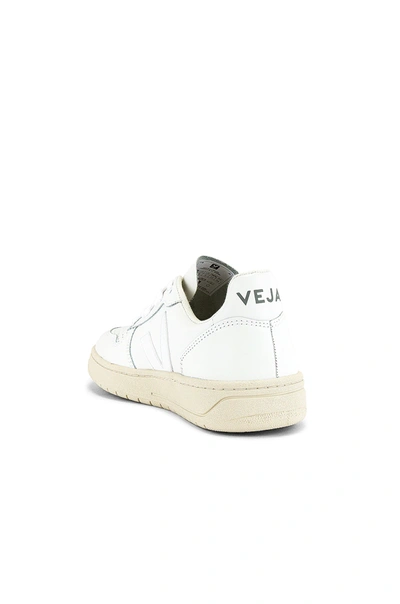 Shop Veja V-10 Sneaker In Extra White