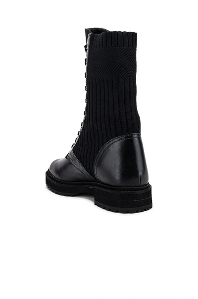 Shop Tony Bianco Gem Boot In Black Roma & Black Sock