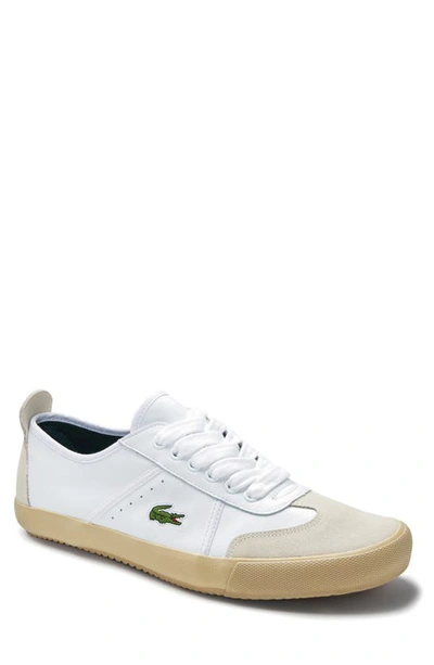 Shop Lacoste Contest Low Top Sneaker In White/ Off White