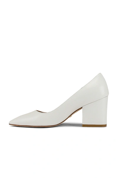 Shop Stuart Weitzman Luna 75 Heel In White