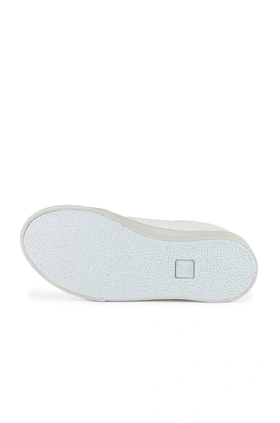 Veja Esplar Leather White Trainers In Extra White