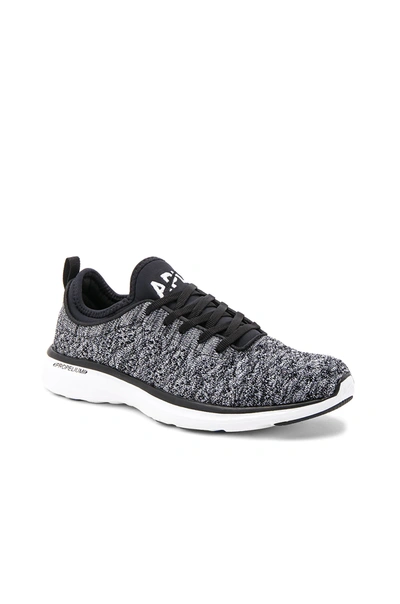 Shop Apl Athletic Propulsion Labs Techloom Phantom Sneaker In Black & White & Melange