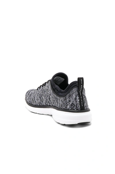 Shop Apl Athletic Propulsion Labs Techloom Phantom Sneaker In Black & White & Melange