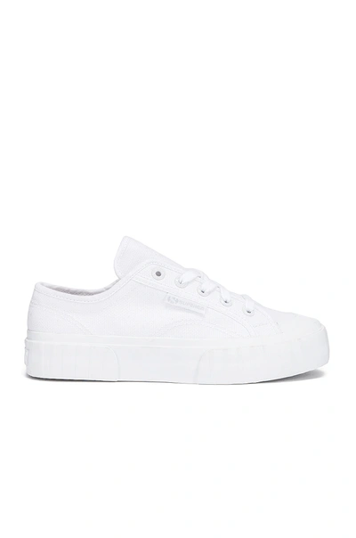 Shop Superga 2630 Cotu Sneaker In Total White