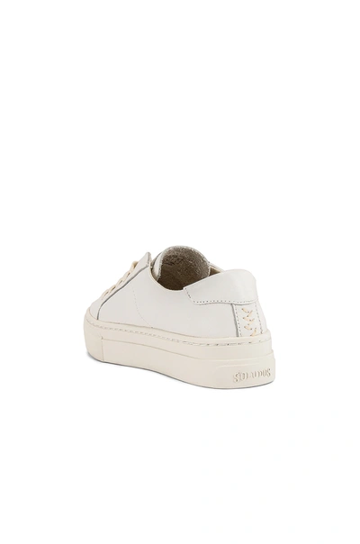 Shop Soludos Ibiza Platform Sneaker In White