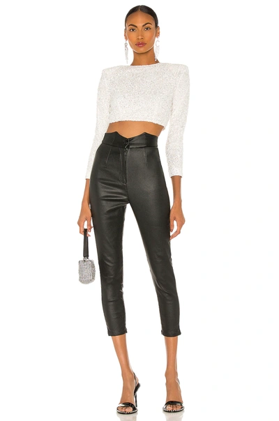 Alexander Wang Pouch Heiress Medium In White