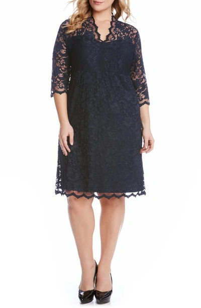 karen kane lace sheath dress Karen Kane Women's Lace Sheath Dress - Ivory/Cream - Size S