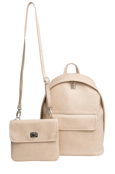 Shop Beis The Multi-function Backpack In Beige