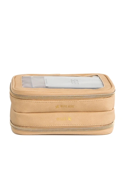Beis On The Go Essentials Case In Beige
