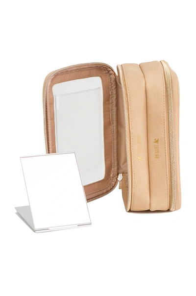 Shop Beis The On The Go Essentials Case In Beige