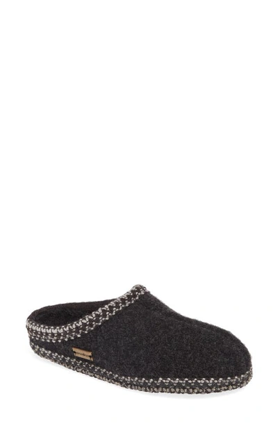 Shop Haflinger As Slipper In Charcoal