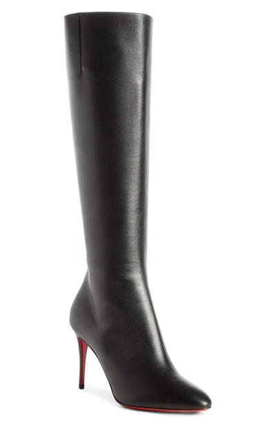 Shop Christian Louboutin Eloise Knee High Boot In Black