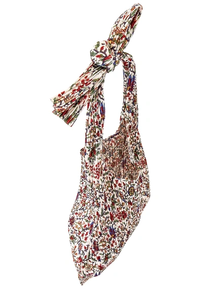 Shop Loeffler Randall Bex Knot Shoulder Bag In Provincial Floral