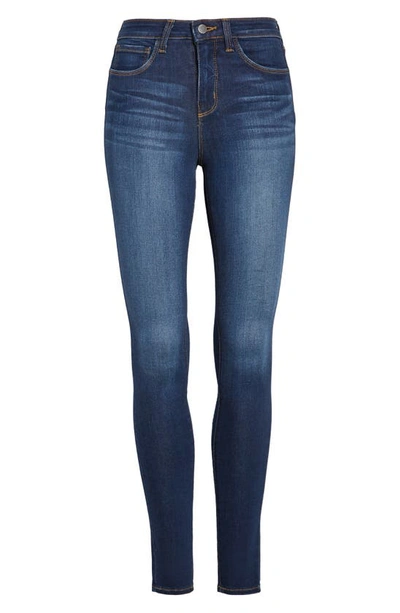 Shop L Agence Marguerite Skinny Jeans In Baltic