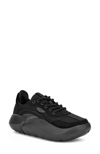 Shop Ugg La Cloud Platform Sneaker In Black