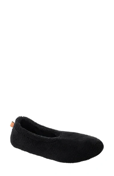 Shop Acorn Travel Spa Slipper In Black