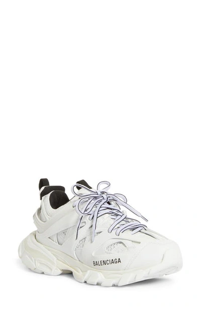 Shop Balenciaga Track Sneaker In White/ Black