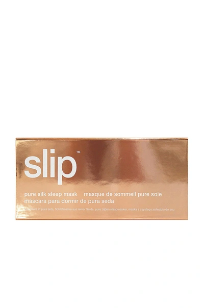 Shop Slip Pure Silk Sleep Mask In Rose Gold