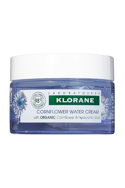 Shop Klorane Hydrating Water Cream With Cornflower In N,a