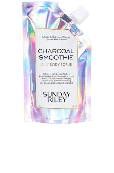 Shop Sunday Riley Charcoal Smoothie Jelly Body Scrub In N,a