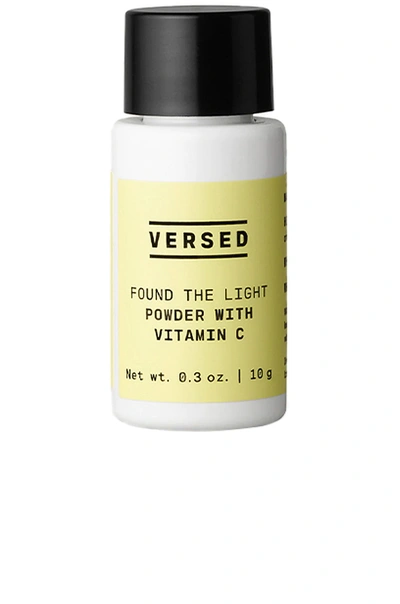 Shop Versed Found The Light Powder With Vitamin C In N,a