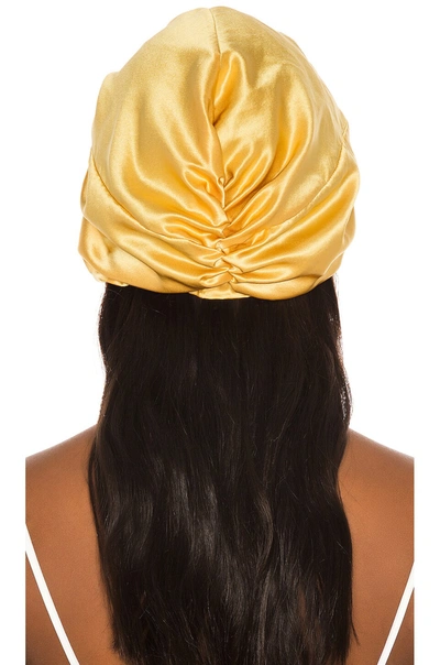 Shop Silke London Hair Wrap The Sienna In Golden Yellow