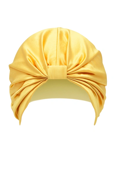 Shop Silke London Hair Wrap The Sienna In Golden Yellow