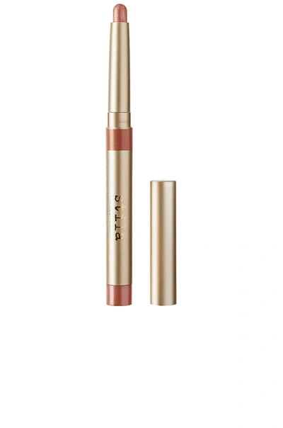 Shop Stila Trifecta Metallica Lip, Eye, & Cheek Stick In Bronze Gold