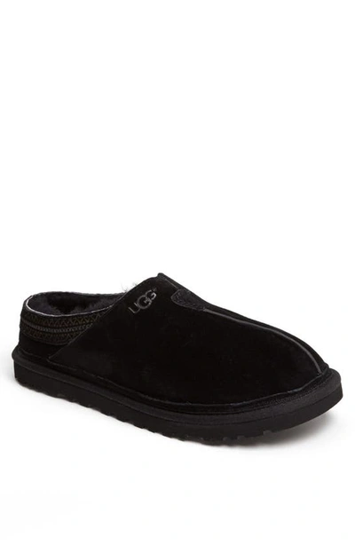 Shop Ugg Neuman Slipper In Black