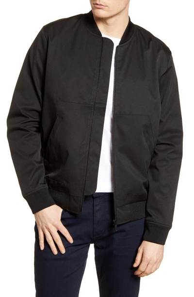 Shop Topman Icon Classic Bomber Jacket In Black