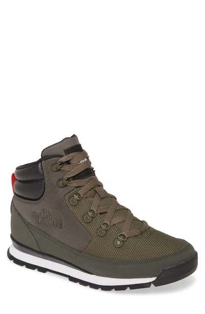 Shop The North Face Back To Berkeley Redux Waterproof Boot In New Taupe Green/ Tnf Black