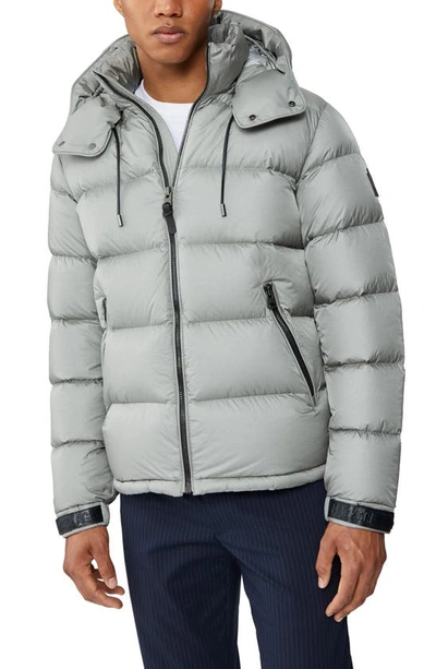 Mackage Men's Jonas Foil Shield Down Puffer Jacket In Grey | ModeSens