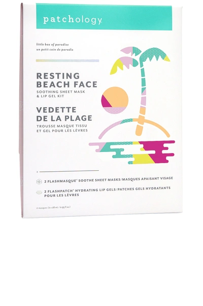 Shop Patchology Resting Beach Face Sun Soothing Multi-mask Kit In N,a