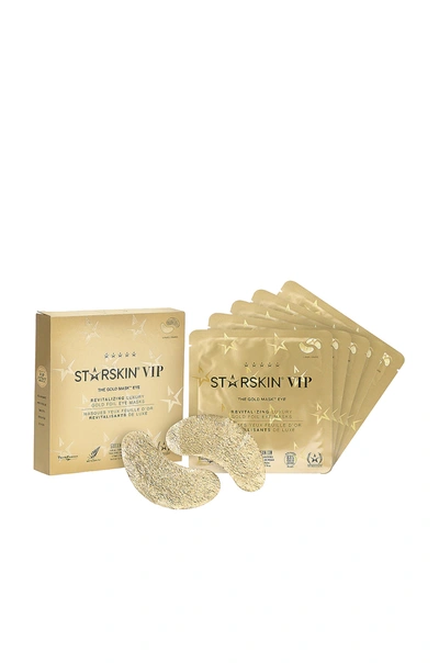 Starskin Vip The Gold Mask Eye - Revitalizing Luxury Gold Foil Eye Mask 5 Pack - Na In N,a