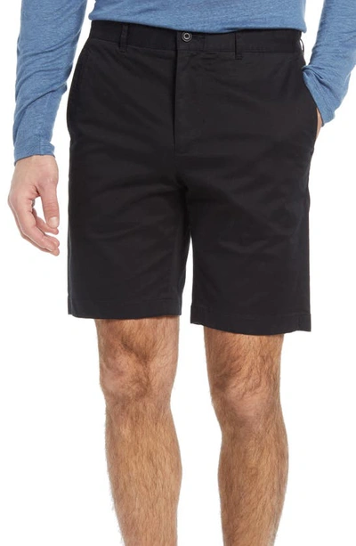 Shop Vince Griffith Lightweight Chino Shorts In Black