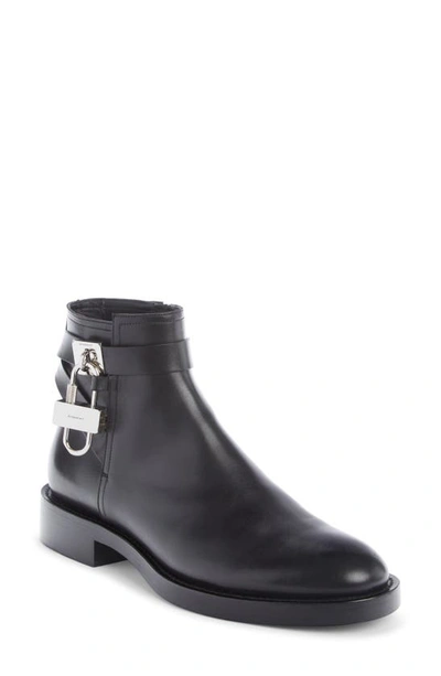 Shop Givenchy Lock Boot In Black