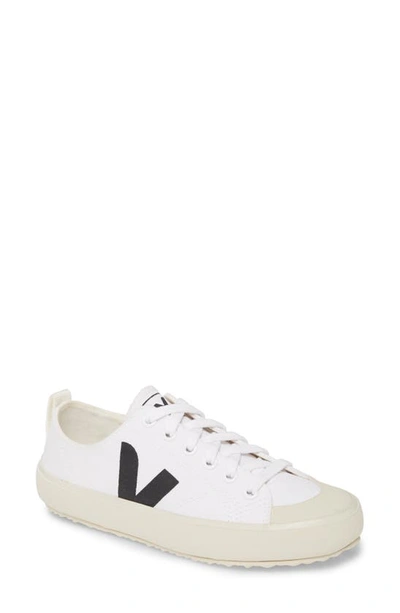 Shop Veja Nova Sneaker In White/ Black