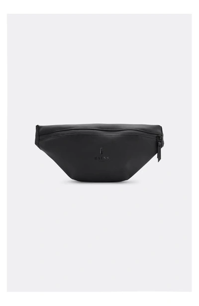 Shop Rains Belt Bag In Black