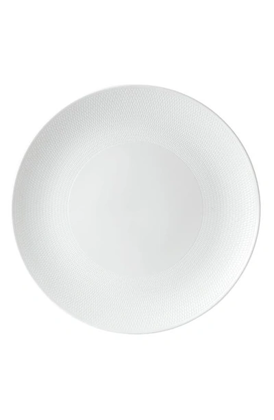 Shop Wedgwood Gio Bone China Serving Platter In White