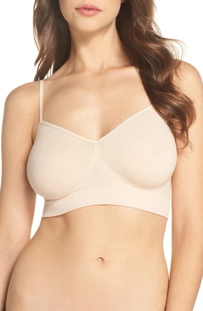 Shop Yummie Audrey Seamless Day Bra In Frappe