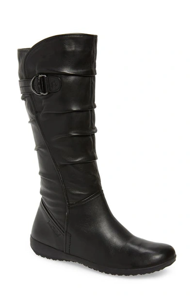 Shop Josef Seibel Naly 23 Boot In Black Leather