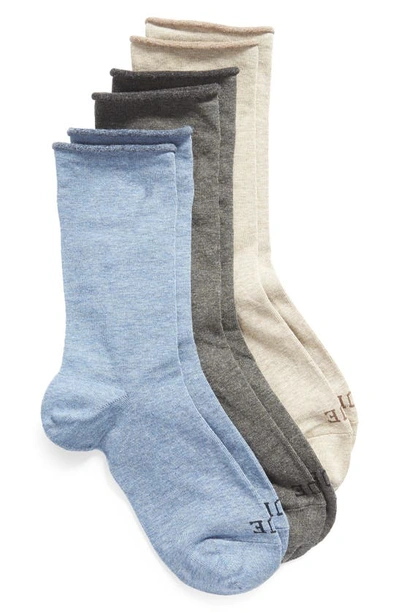 Shop Hue Jeans 3-pack Crew Socks In Assorted Pack