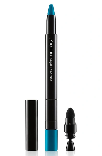 Shop Shiseido Kajal Inkartist Eyeshadow, Liner & Brow Pencil In Sumi Sky