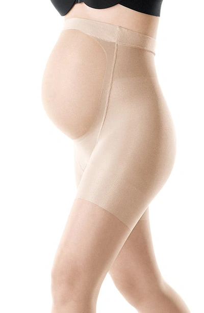 Shop Spanxr Mama Mid-thigh Shaping Sheers In Nude