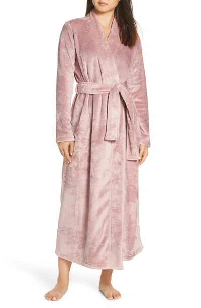 Shop Ugg Marlow Double Face Fleece Robe In Dusk