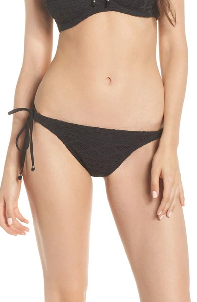 Shop Freya 'rio' Tie Sides Bikini Bottoms In Black
