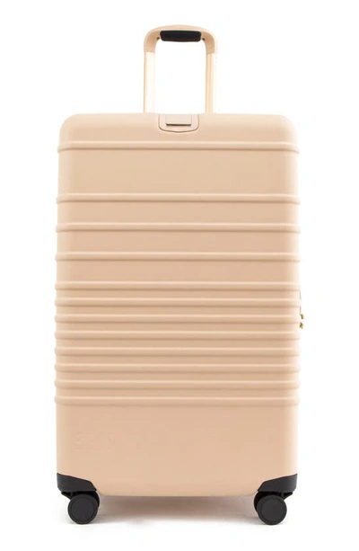 Beis 21-inch Rolling Spinner Suitcase In Beige | ModeSens