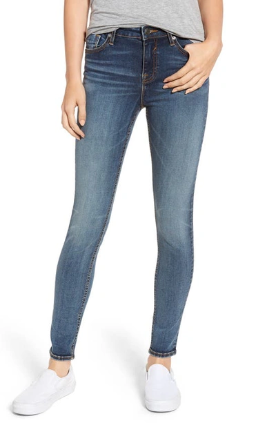 Shop Vigoss Marley Skinny Jeans In Med Wash