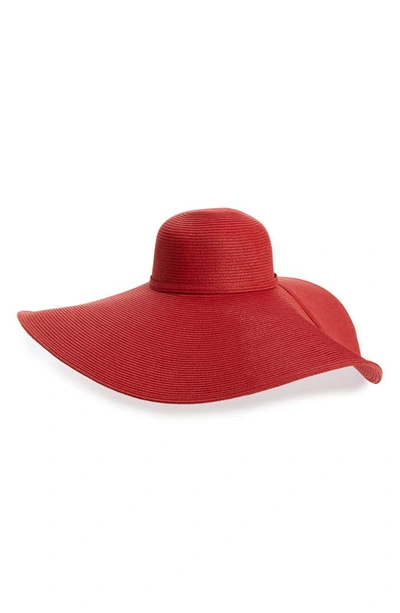 Shop San Diego Hat Ultrabraid Xl Brim Straw Sun Hat In Red